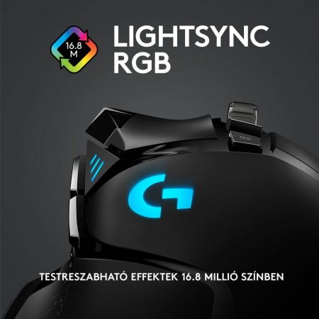Logitech G502 Lightspeed vezeték nélküli gaming egér (910-005567)