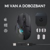 Logitech G502 Lightspeed vezeték nélküli gaming egér (910-005567)