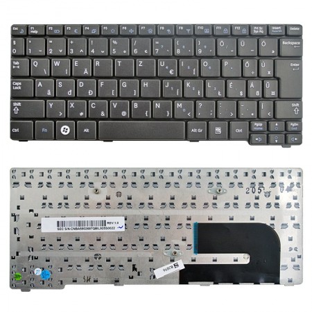 Samsung N140, N150 fekete, magyar laptop billentyűzet