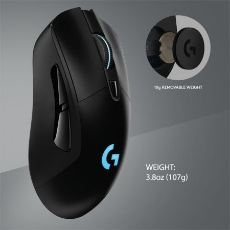 Logitech G703 LIGHTSPEED vezeték nélküli egér fekete (910-005640 / 910-005641)