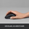 Logitech M220 Silent vezeték nélküli optikai egér grafitszürke (910-004878)