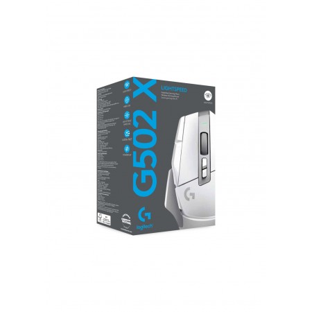 Logitech G502 X Lightspeed Gaming egér fekete (910-006180)