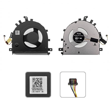 Huawei MateBook D15 gyári új hűtés, ventilátor (5V)