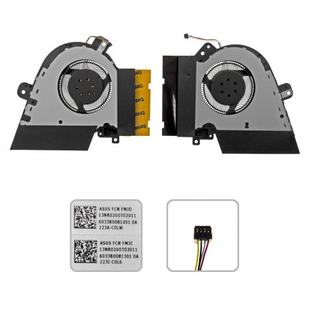 13NR01V0T14111, 13NR01V0T13111 gyári új hűtés, ventilátor (párban) (12V)