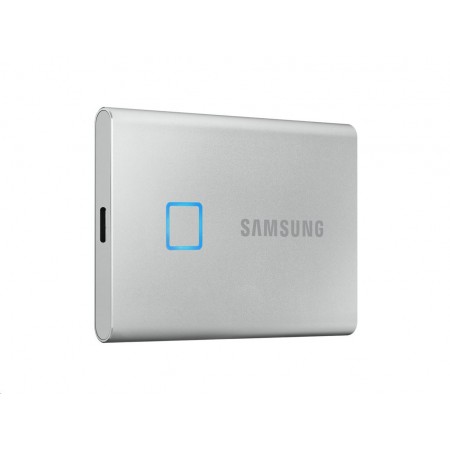 Samsung T7 Touch 1TB külső SSD meghajtó ezüst (MU-PC1T0S/WW)