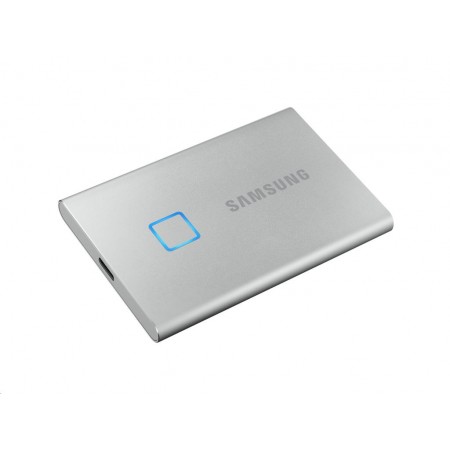 Samsung T7 Touch 1TB külső SSD meghajtó ezüst (MU-PC1T0S/WW)