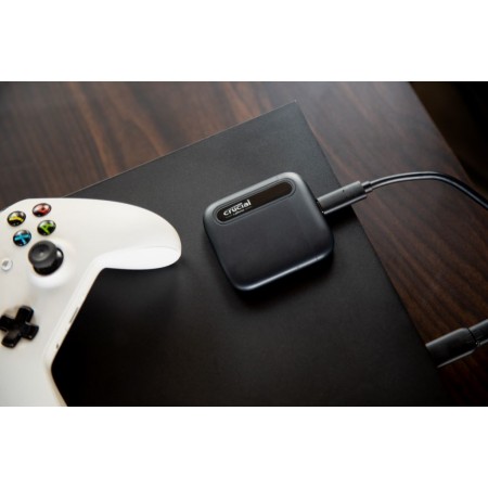 Crucial X6 1TB külső SSD meghajtó fekete (CT1000X6SSD9)