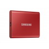 Samsung T7 500GB külső SSD meghajtó piros (MU-PC500R)