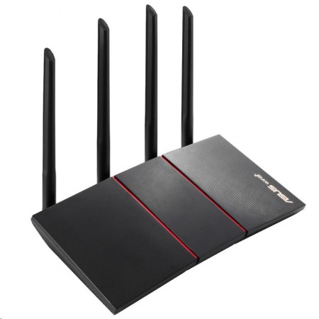 ASUS RT-AX55 AX1800 Mbps Dual-band WiFi 6 gigabit AiMesh OFDMA router (90IG06C0-BO3100)