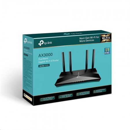 TP-Link Archer AX50 AX3000 Dual Band Wi-Fi router