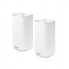 ASUS ZenWiFi Mini CD6 2 darabos fehér AC1500 Mbps Tri-band gigabit AiMesh mesh Wi-Fi router rendszer (90IG05S0-BO9410)