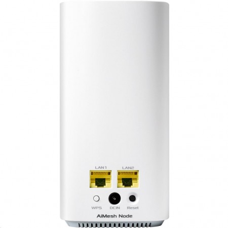 ASUS ZenWiFi Mini CD6 2 darabos fehér AC1500 Mbps Tri-band gigabit AiMesh mesh Wi-Fi router rendszer (90IG05S0-BO9410)