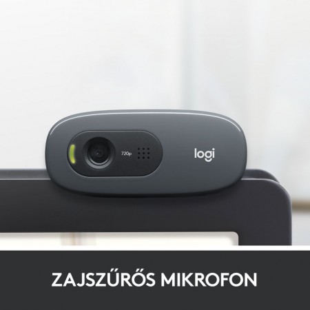 Logitech WebCam C270 HD webkamera fekete (960-001063)