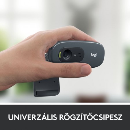 Logitech WebCam C270 HD webkamera fekete (960-001063)