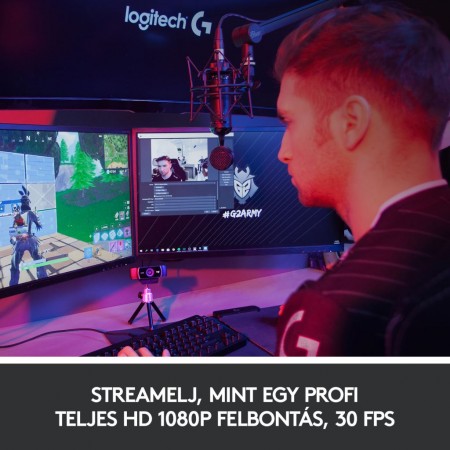 Logitech C922 Pro Stream full HD webkamera (960-001088)