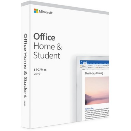 Microsoft Office 2019 HUN Home & Student Medialess P6 irodai szoftver (79G-05155)