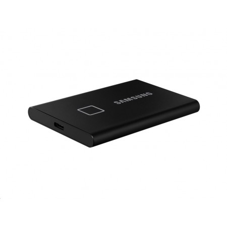 Samsung T7 Touch 2TB külső SSD meghajtó fekete (MU-PC2T0K/WW)