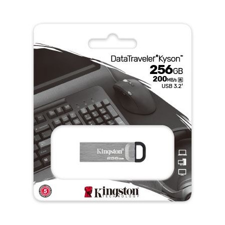Pen Drive 256GB Kingston DataTraveler Kyson USB 3.2 (DTKN/256GB)