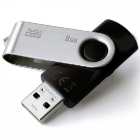 Pen Drive 8GB GoodRam UTS2 USB 2.0 fekete (UTS2-0080K0R11)