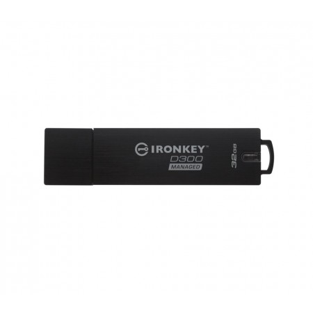 Pen Drive 32GB Kingston Ironkey D300S USB 3.1 fekete  (IKD300S/32GB)
