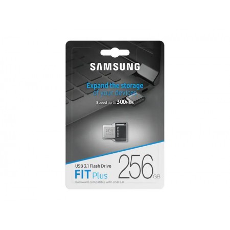 Pen Drive 256GB Samsung FIT Plus USB 3.1 szürke  (MUF-256AB)