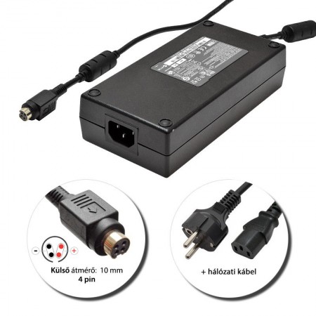 Toshiba 19V 9.5A 4-pin (180W) töltő
