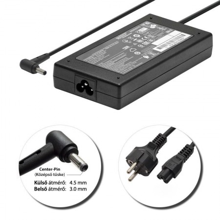 MSI 20V 12A (240W) 4.5x3.0mm center-pin, töltő