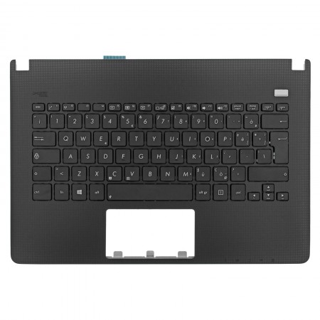 Asus X301A gyári új európai kiosztású fekete laptop billentyűzet + fekete felső fedél