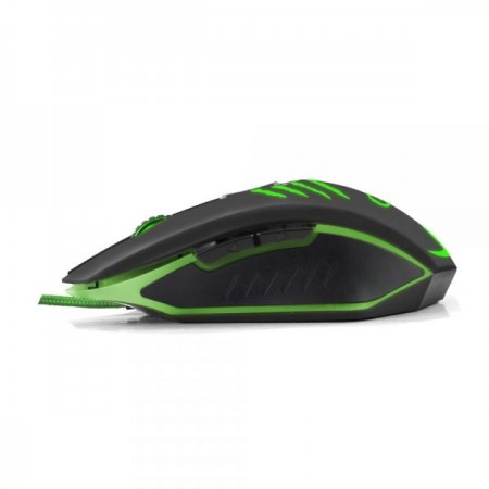 Esperanza MX209 CLAW optikai Gaming egér fekete-zöld (EGM209G)