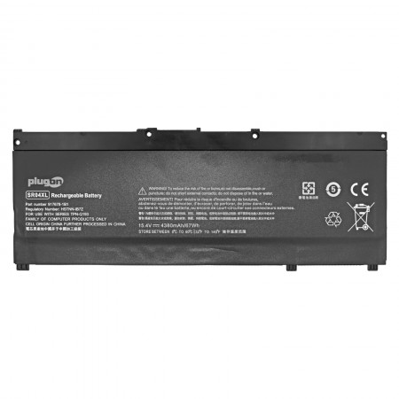SR04XL, 917724-855 15.4V 4380mAh 67Wh akkumulátor