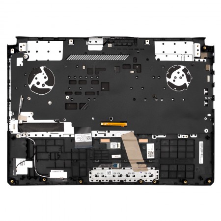 90NR03L1-R32HU0 gyári új magyar háttérvilágított laptop billentyűzet + fekete felső fedél