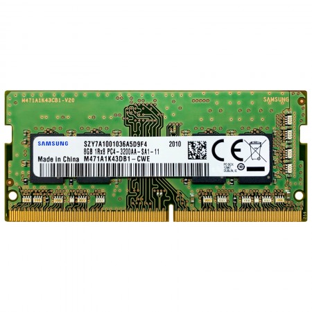 Samsung 8GB DDR4 3200MHz használt laptop memória