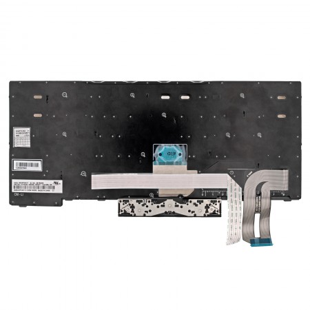 01YN395 gyári új magyar ezüst laptop billentyűzet