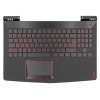 Lenovo Legion Y520-15IKBN gyári új európai kiosztású háttérvilágításos fekete - piros laptop billentyűzet