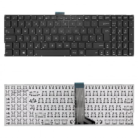 0KNB0-610MHU gyári új európai kiosztású laptop billentyűzet, keret nélkül
