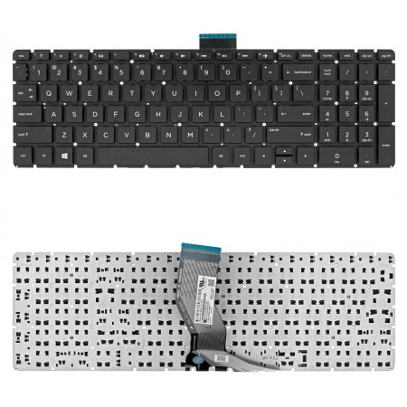 919794-XXX gyári új angol US laptop billentyűzet, keret nélkül