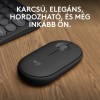 Logitech M350s Pebble 2 vezeték nélküli egér graphite (910-007015)