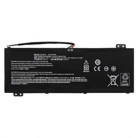 AP18E8M 14.8V 3620mAh 53Wh akkumulátor