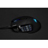 Corsair Scimitar RGB ELITE MOBA/MMO Gaming optikai egér fekete  (CH-9304211-EU)