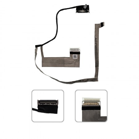 0D81MX használt LCD eDP kijelző szalagkábel (30pin)