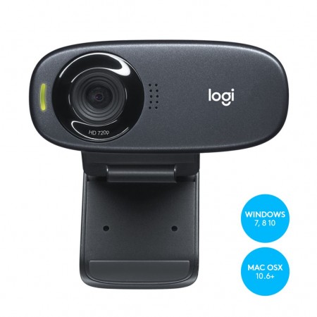 Logitech WebCam C310 HD webkamera mikrofonnal (960-001065 / 960-001000)
