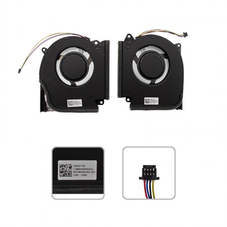 13NR0510P01011, 13NR0510P02011 gyári új hűtés, ventilátor (5V) (párban)