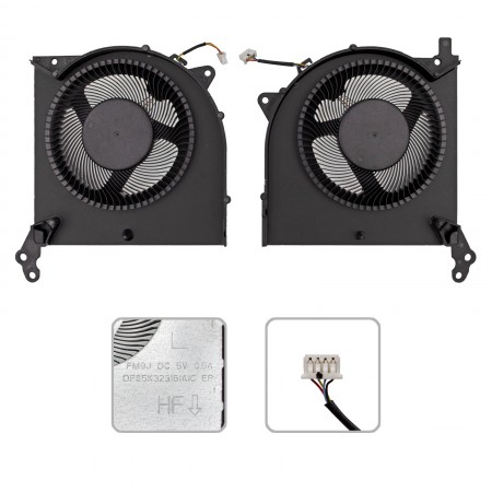 5F10S13917 használt hűtés, ventilátor (párban) (5V)