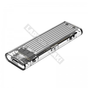 Orico M.2 NVMe k&uuml;lső SSD h&aacute;z ez&uuml;st-&aacute;tl&aacute;tsz&oacute; (ORICO-TCM2-C3-SV-BP)