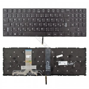 SN20T24400 haszn&aacute;lt fekete magyar h&aacute;tt&eacute;rvil&aacute;g&iacute;tott laptop billentyűzet