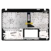 90NB02G1-R31HU0 gyári új magyar fekete laptop billentyűzet + szürke felső fedél