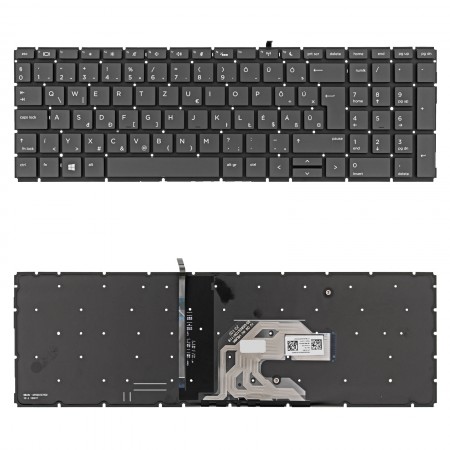 L45090-211 gyári új magyar háttérvilágításos laptop billentyűzet, keret nélkül