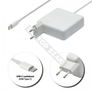 Apple 20.3V 3A // 5.2V 2.4A (61W) USB-C (Type-C) t&ouml;ltő