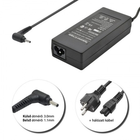 Samsung 19V 3.16A (60W) 3.0x1.1mm töltő