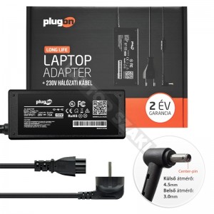 Asus 20V 7.5A (150W) 4.5x3.0mm center-pin, t&ouml;ltő